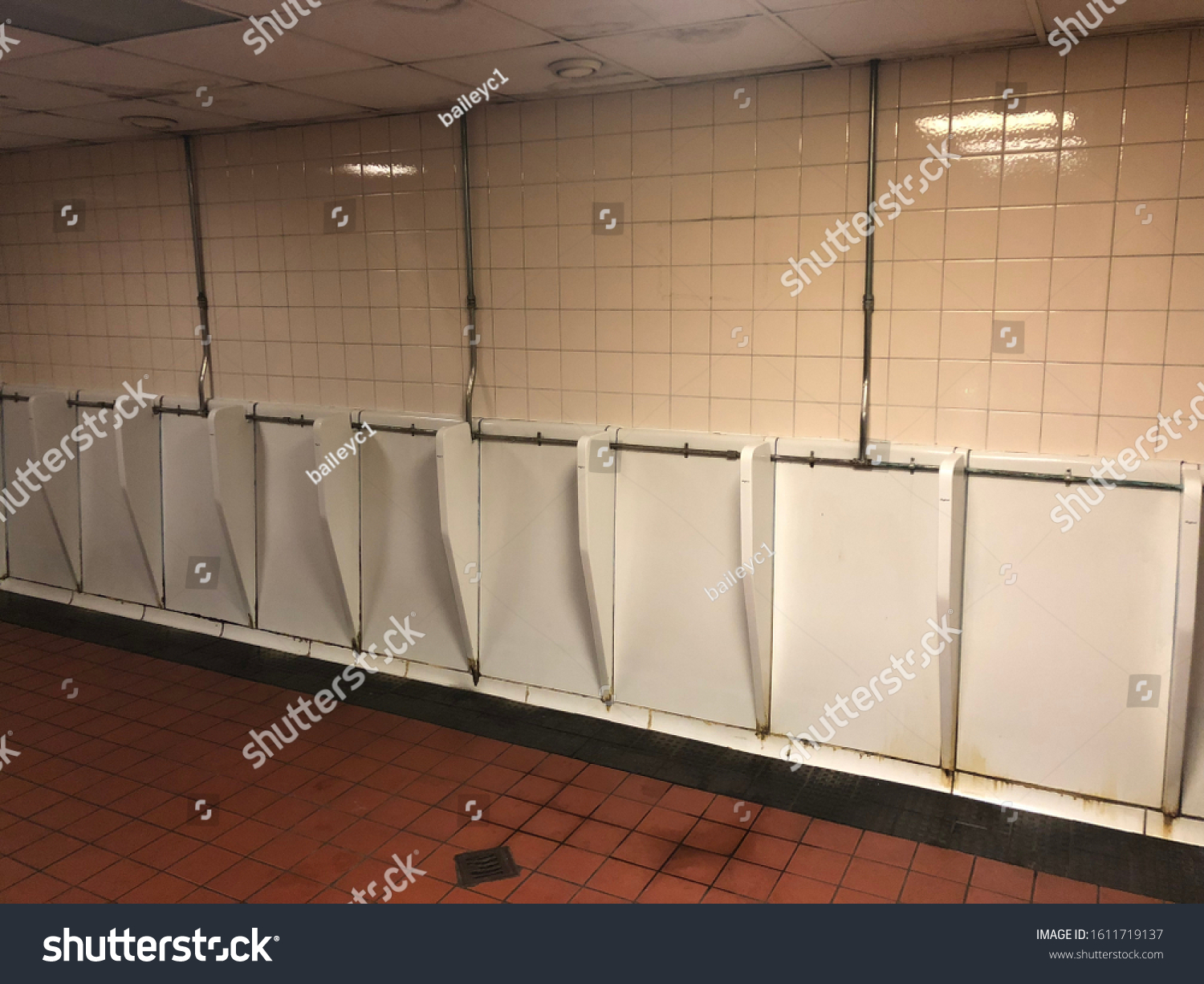 Public Toilet Typical Victorian Male Urinal Stock Photo Edit Now