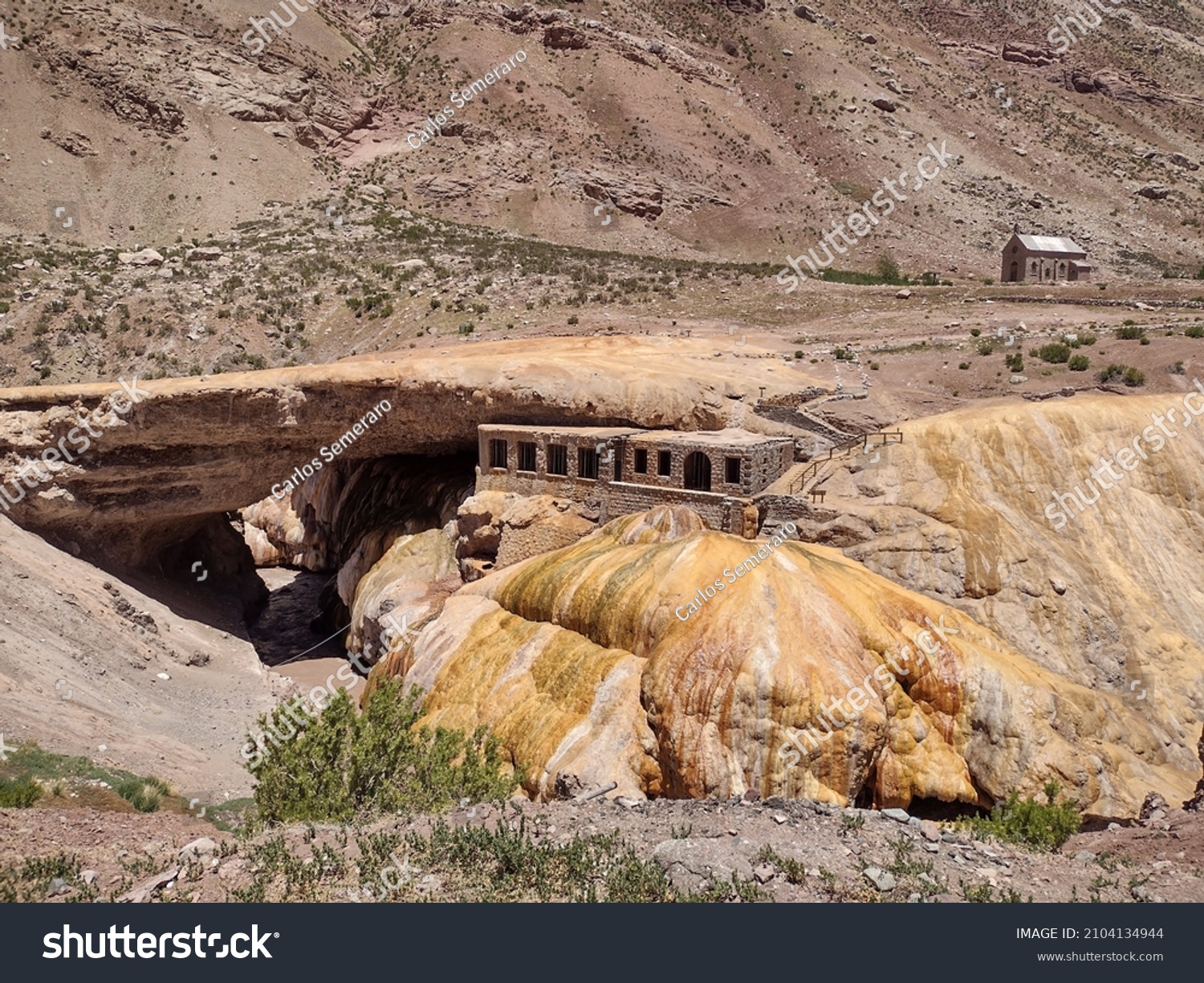 Puente Del Inca Mendoza Argentina Stock Photo 2104134944 Shutterstock