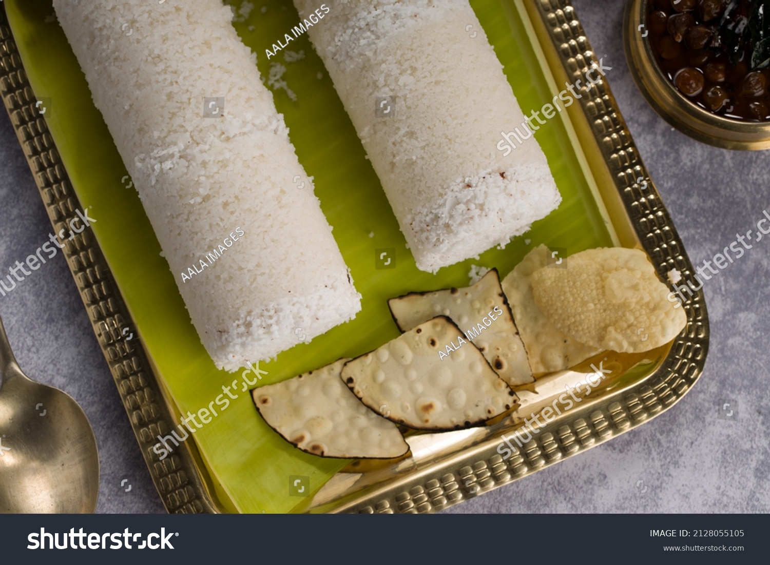 Puttu Raw Rice Puttu Arisi Maavu Stock Photo Edit Now 2128055105