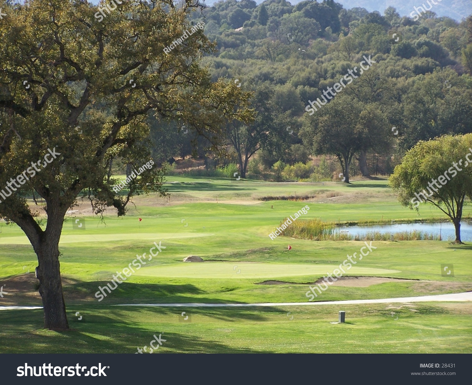 Rancho Canada Golf Coursecarmel Valleycalifornia Stock Photo 28431