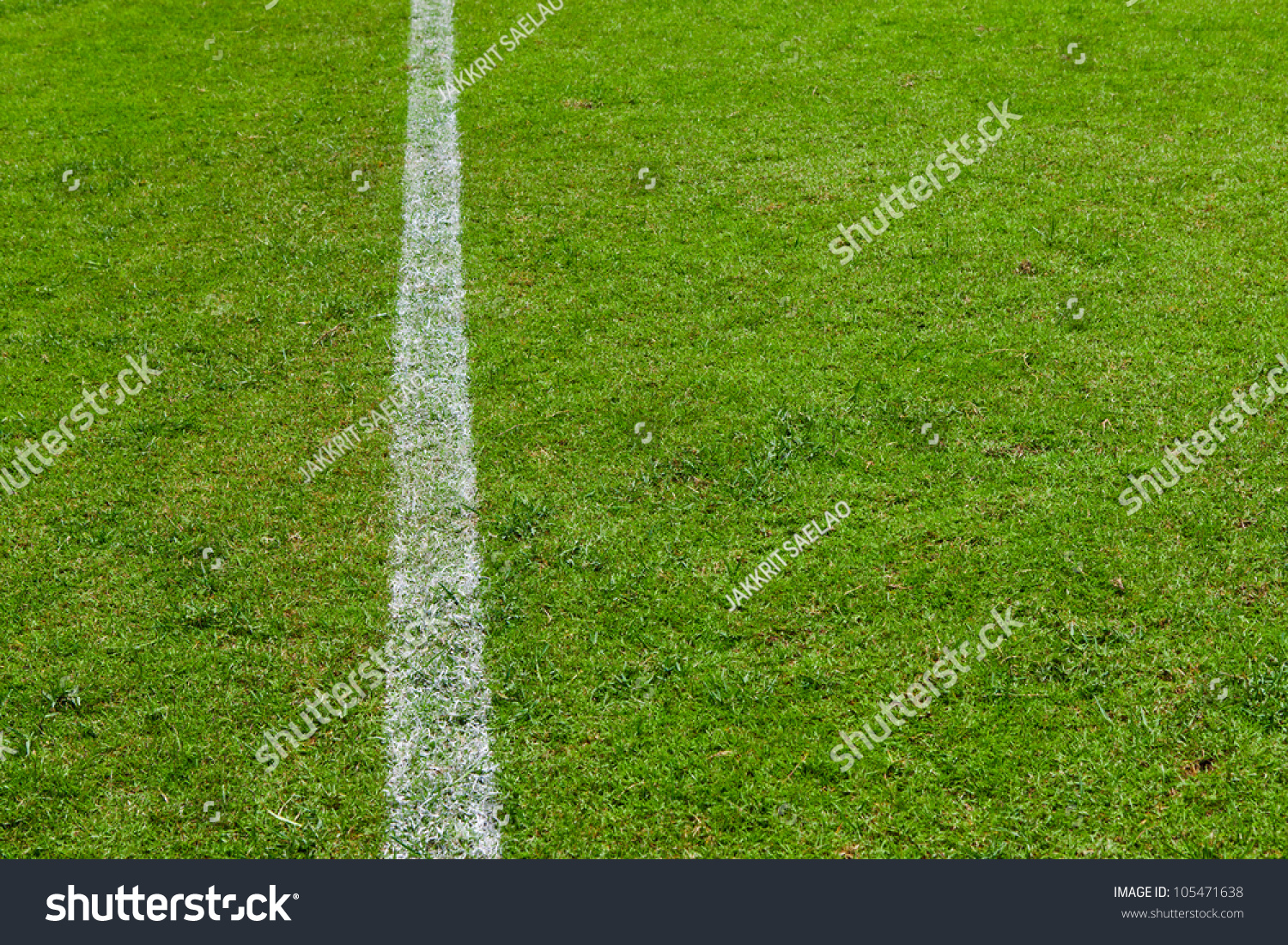 Real Green Grass Texture Of A Soccer Field Stock Photo 105471638