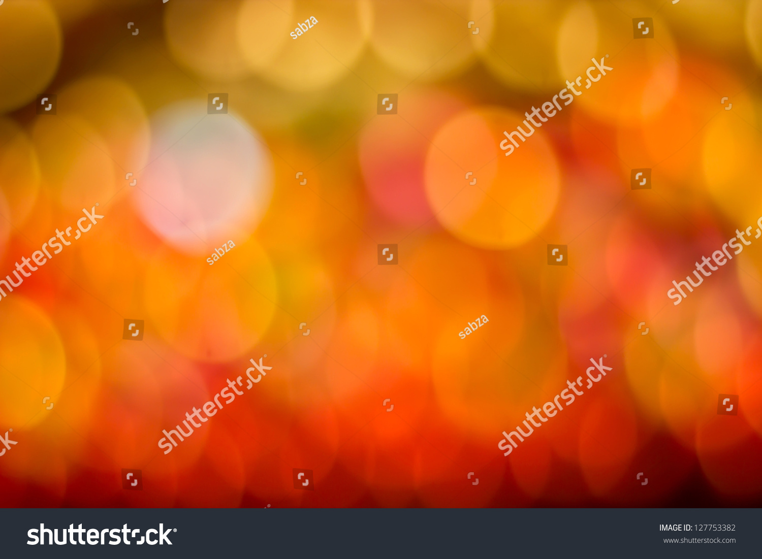 Red And Orange Holiday Bokeh. Abstract Christmas Background Stock Photo 127753382 : Shutterstock