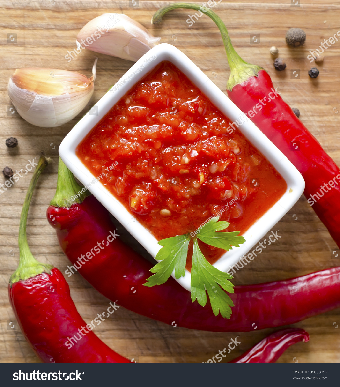 Red Hot Chilli Sauce Stock Photo 86058097 Shutterstock