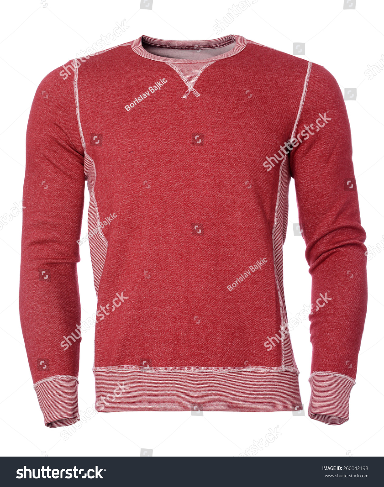 red sweatshirts