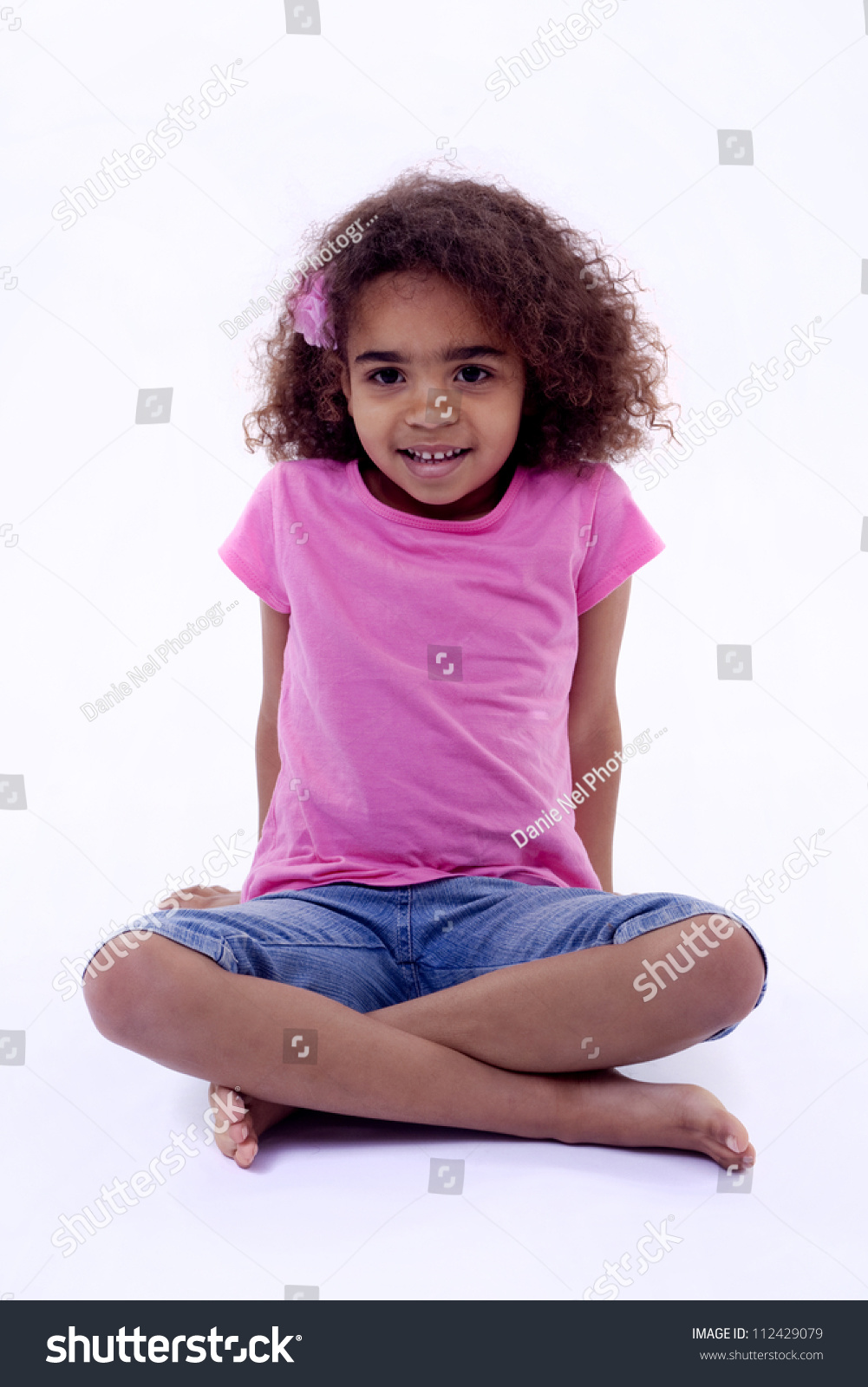 Girl Sitting Cross Legged