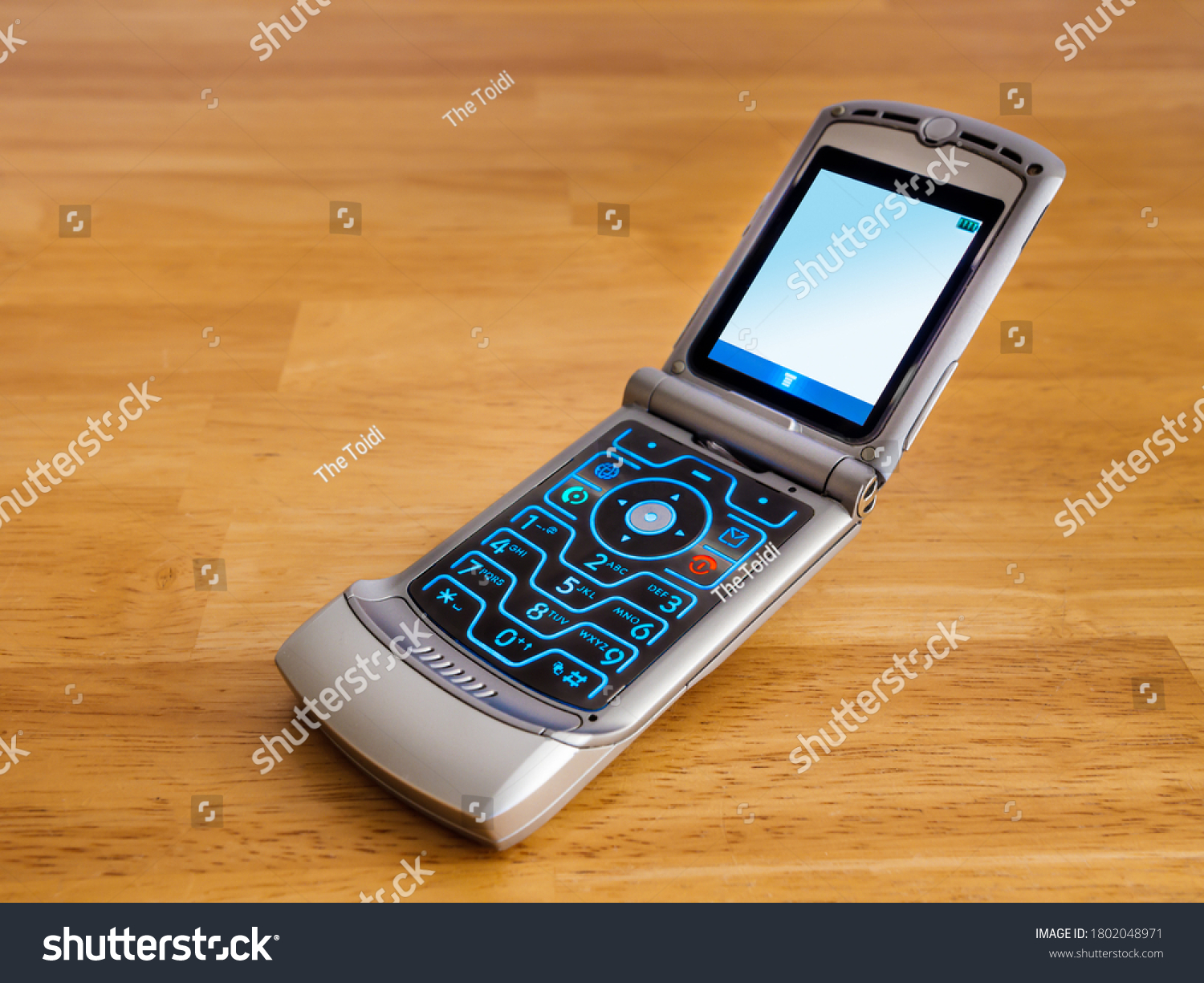 Retro Flip Phone Stock Photos Images Photography Shutterstock