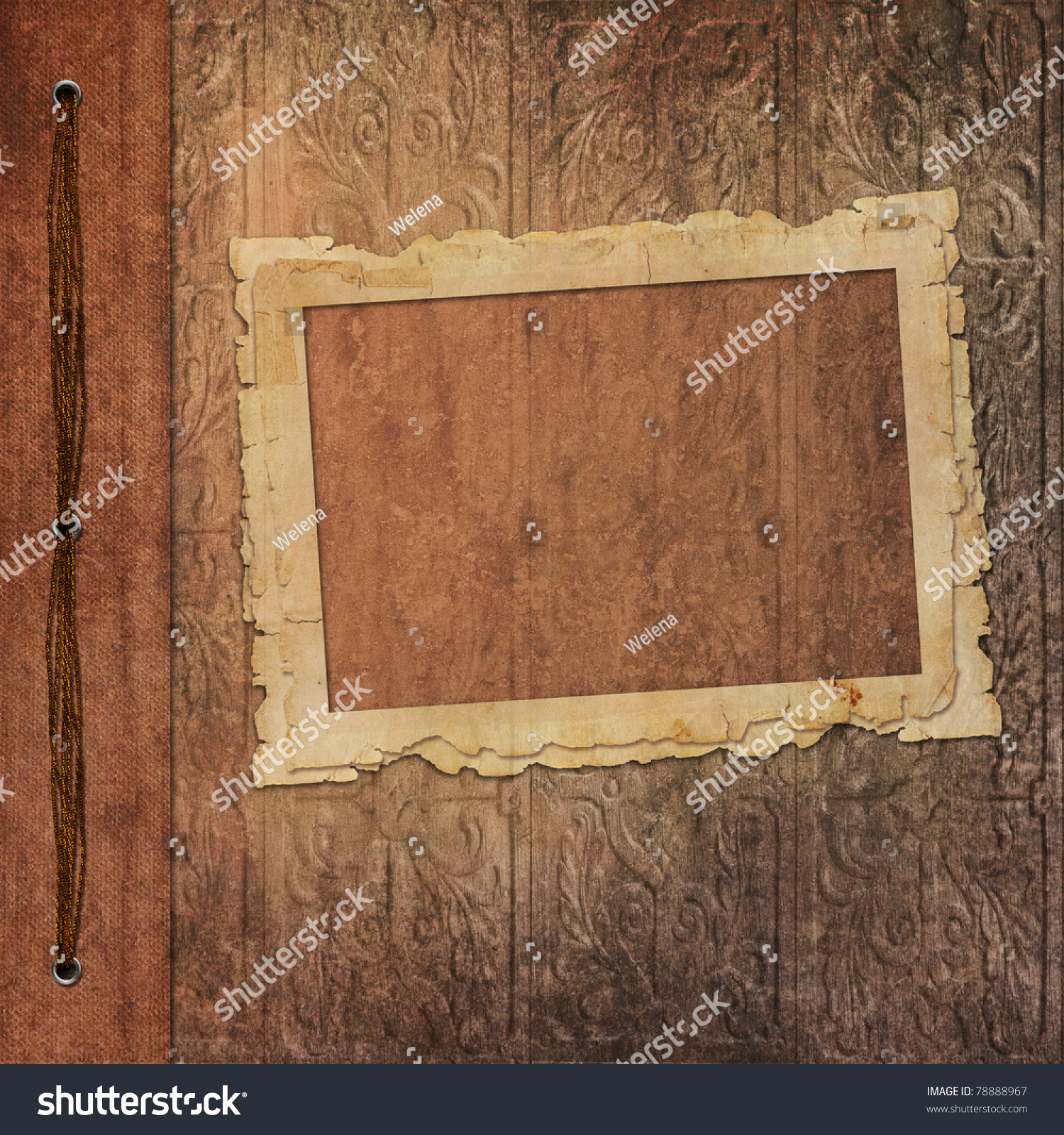 Retro Frames From Old Photo Album - 78888967 : Shutterstock