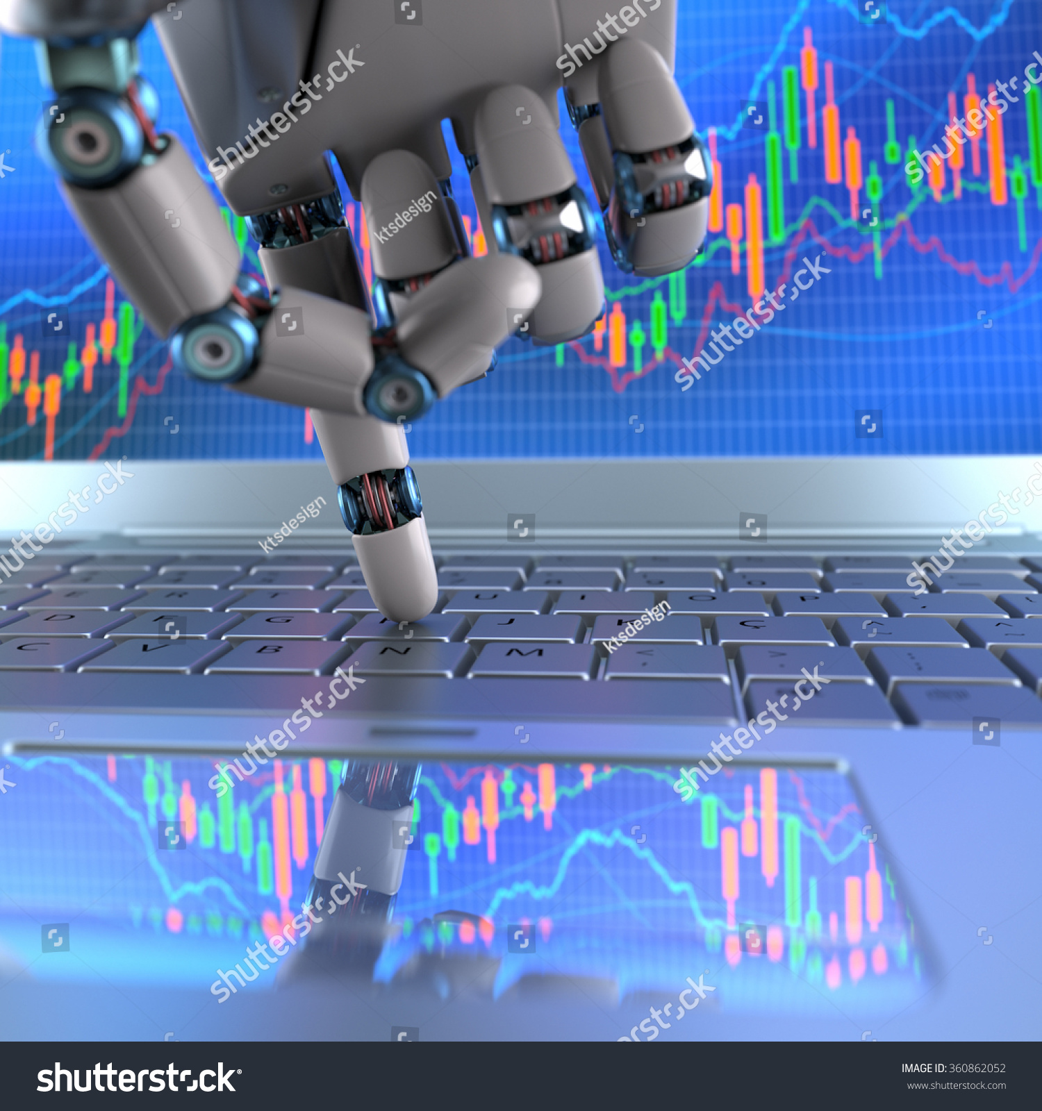 Robotic stock trading systems