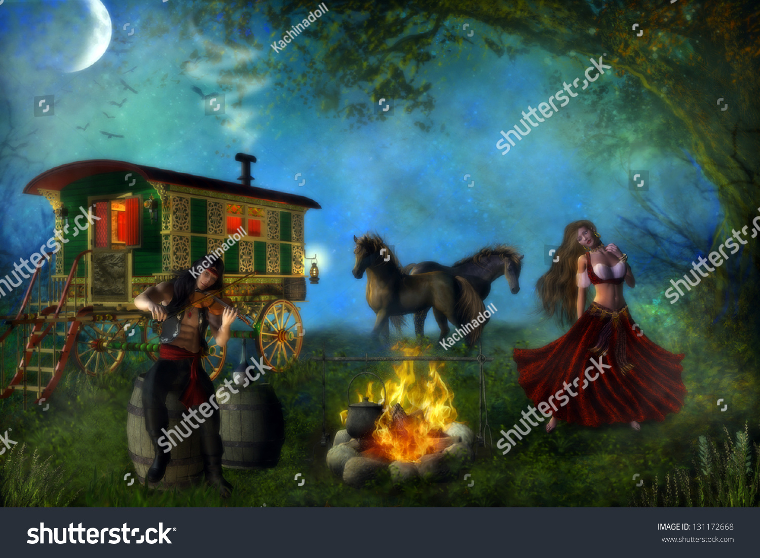 Image result for horse dancing with gypsies