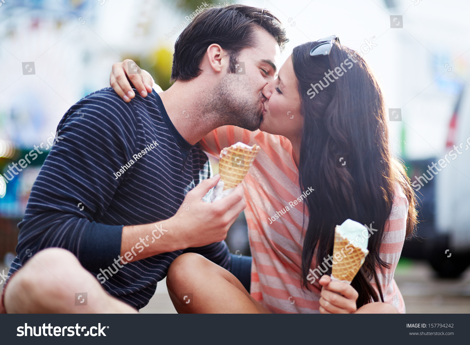 Ice Cream Kissing Teen 76