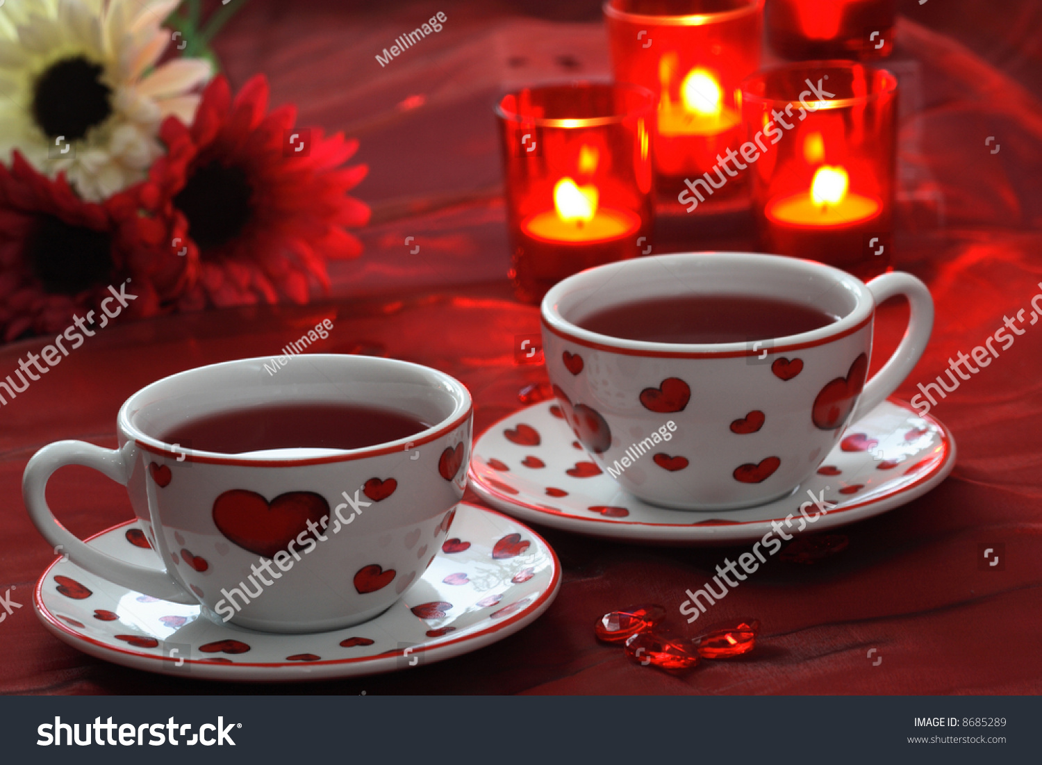 Romantic Tea Two Stock Photo 8685289 - Shutterstock