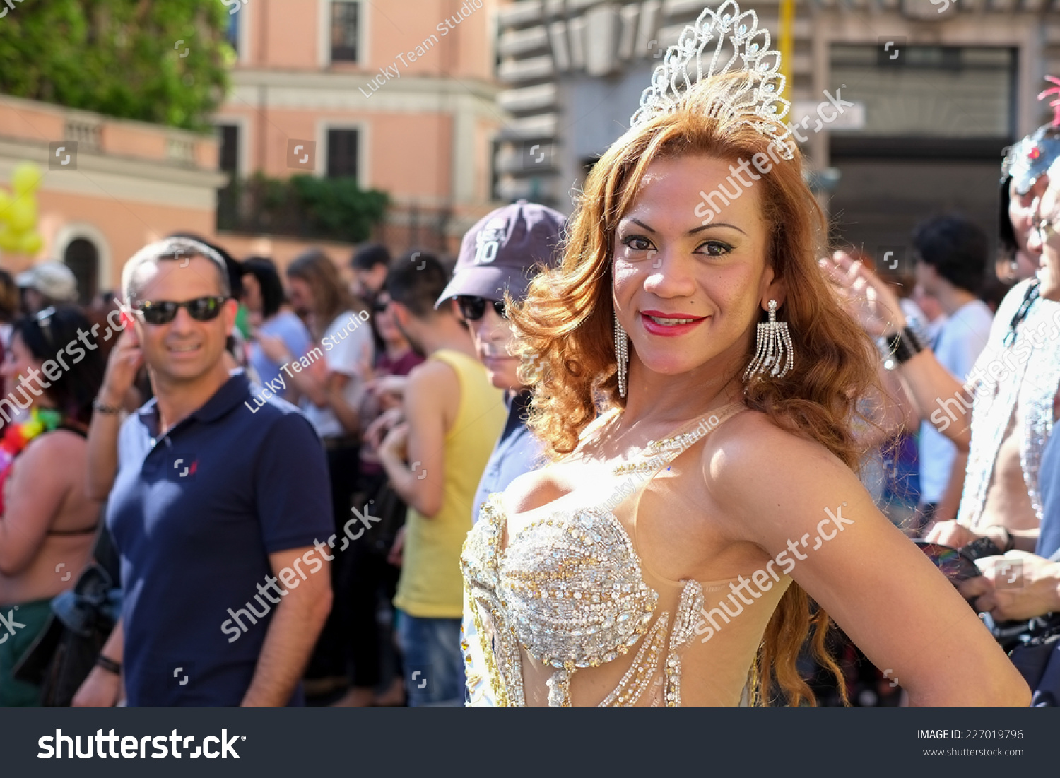 Rome June 7 Rome Gay Pride Parade On June 7 2014 In Rome Italy