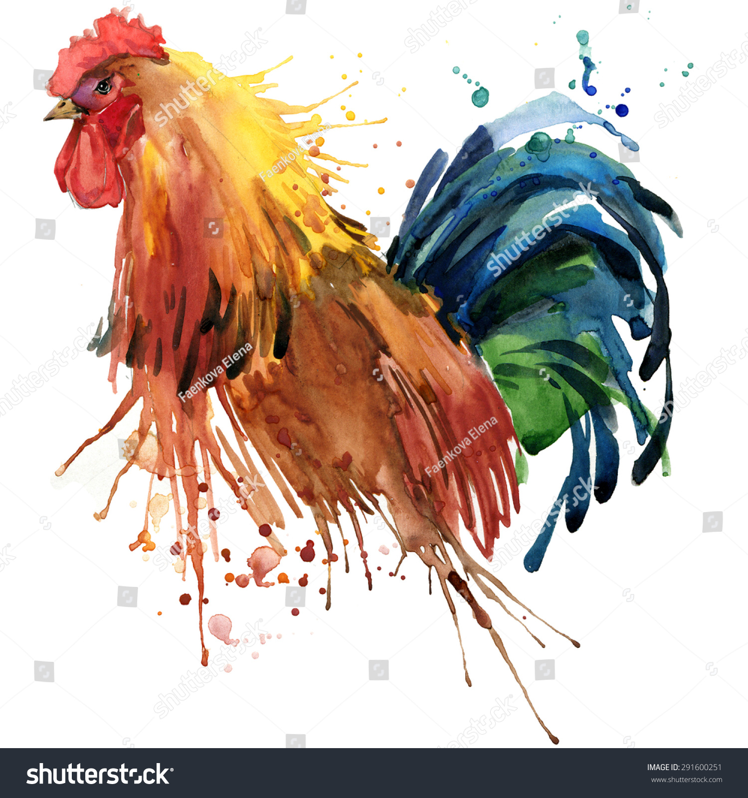 free clip art of rooster - photo #37