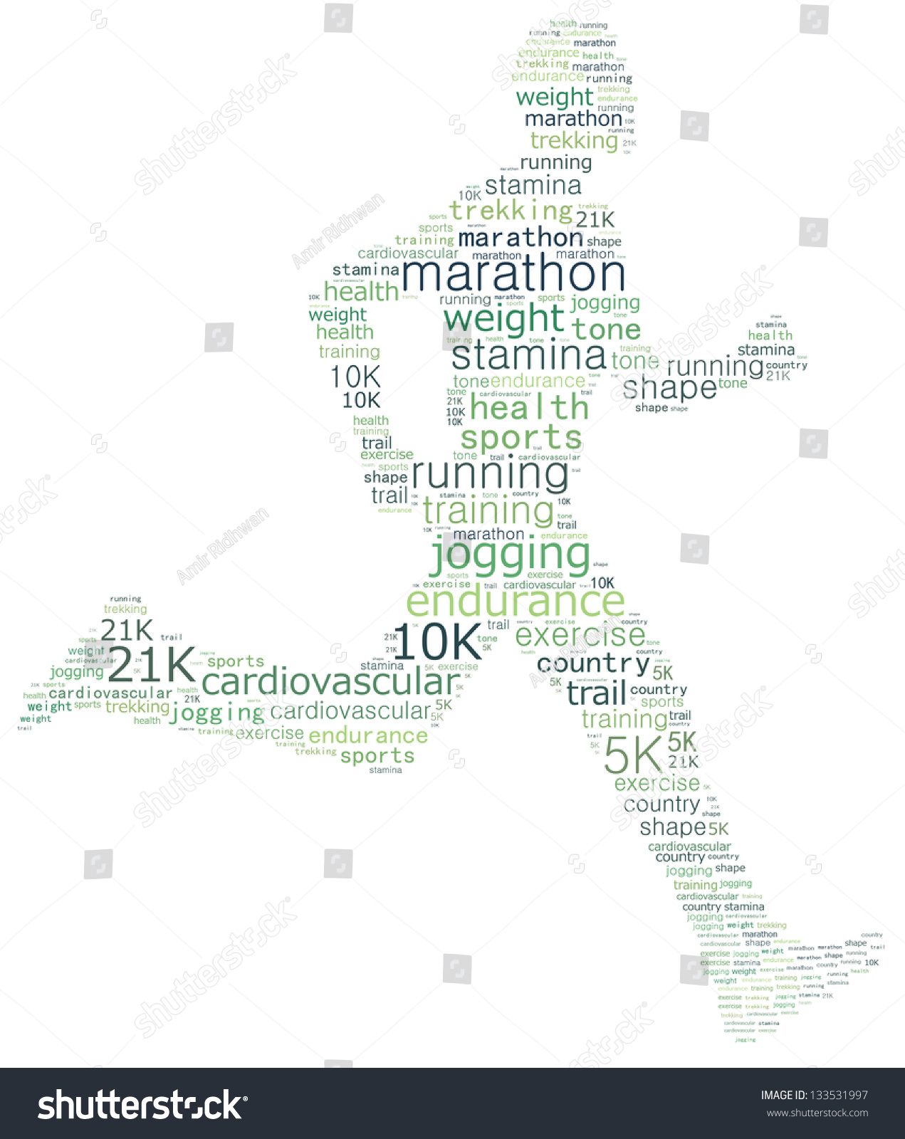 Runners Words Word Search