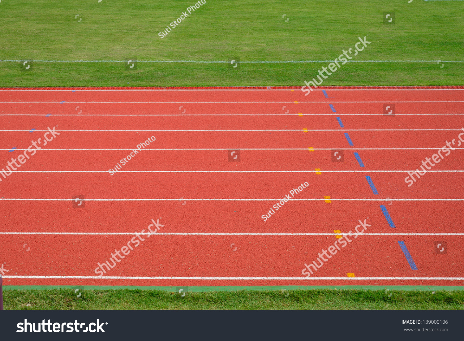 Running Track Stock Photo 139000106 : Shutterstock