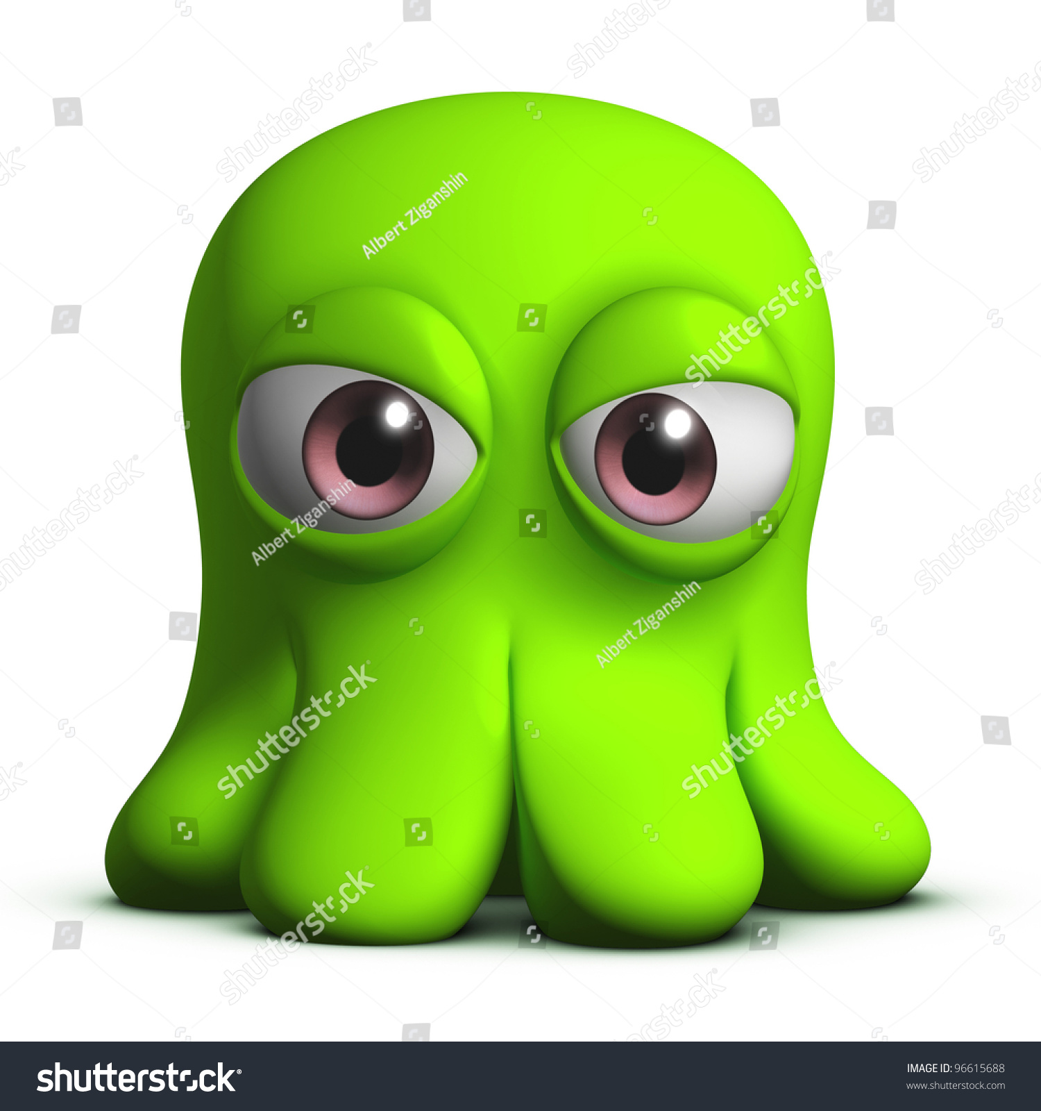 sad octopus