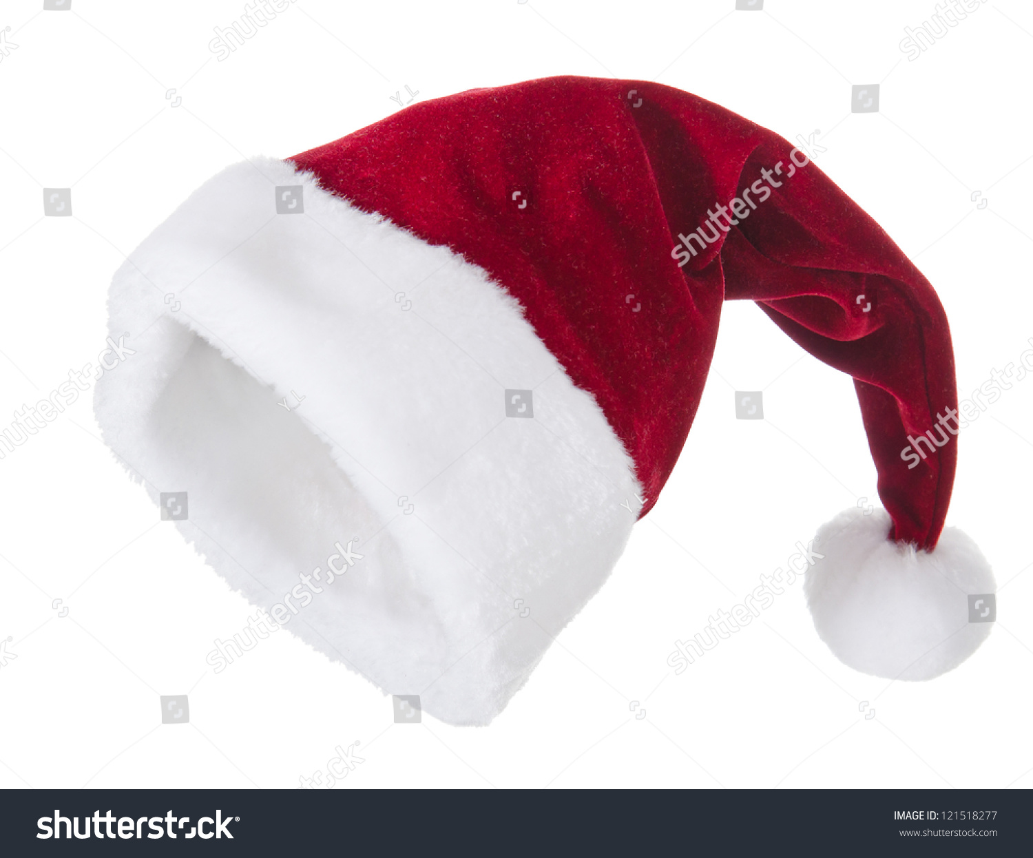 santa hat isolated on white stock photo 121518277 santa hat isolated on white stock photo 121518277