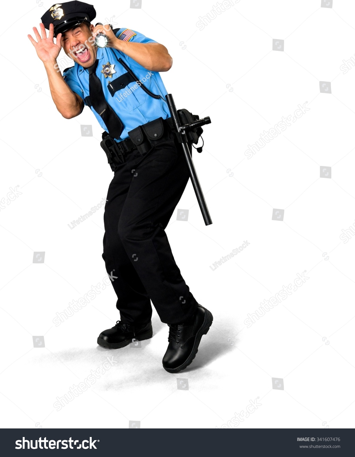 624 Scared Cop Images Stock Photos Vectors Shutterstock