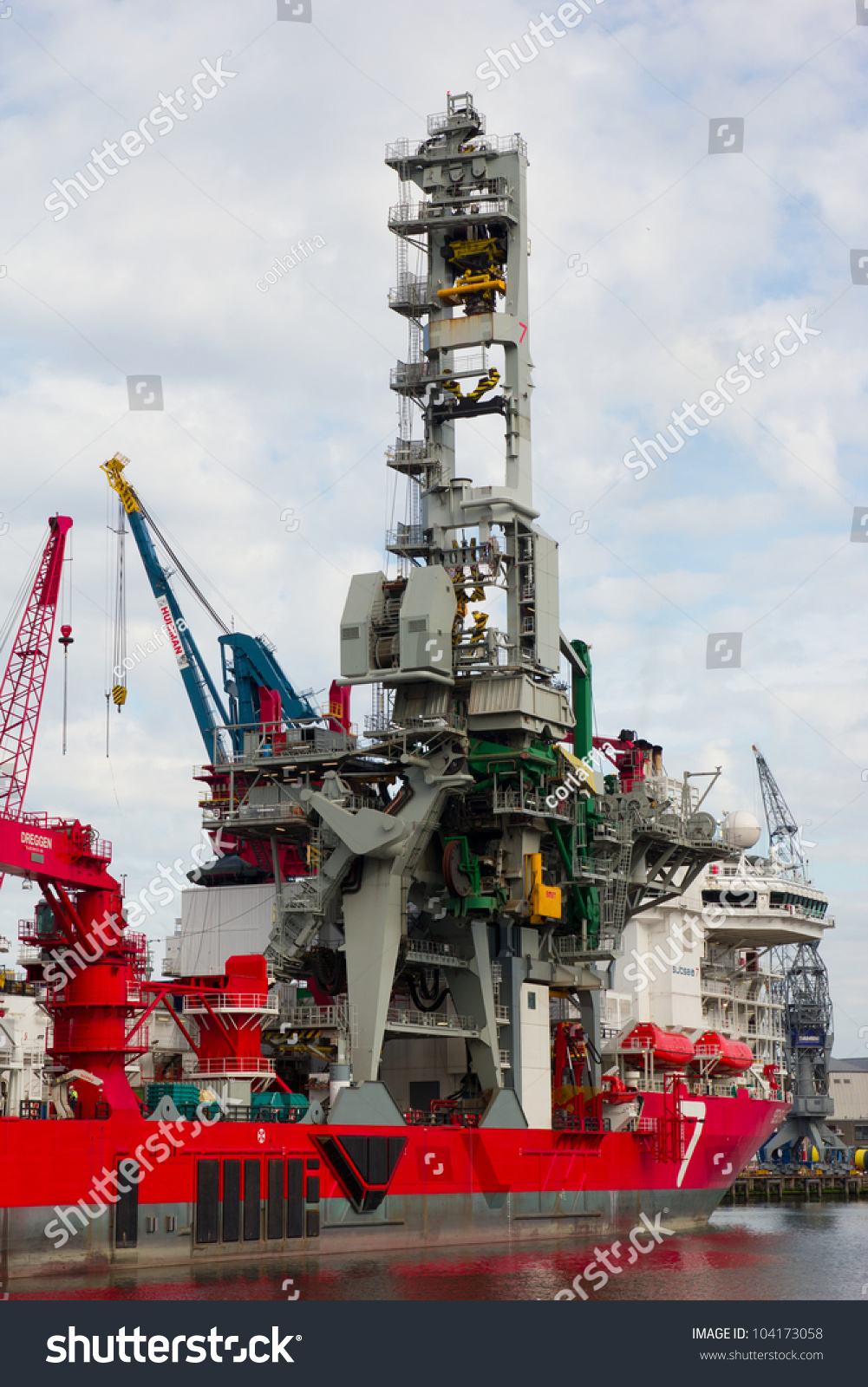 Schiedam, The Netherlands - June 2: The 'seven Borealis', A 182m Large 