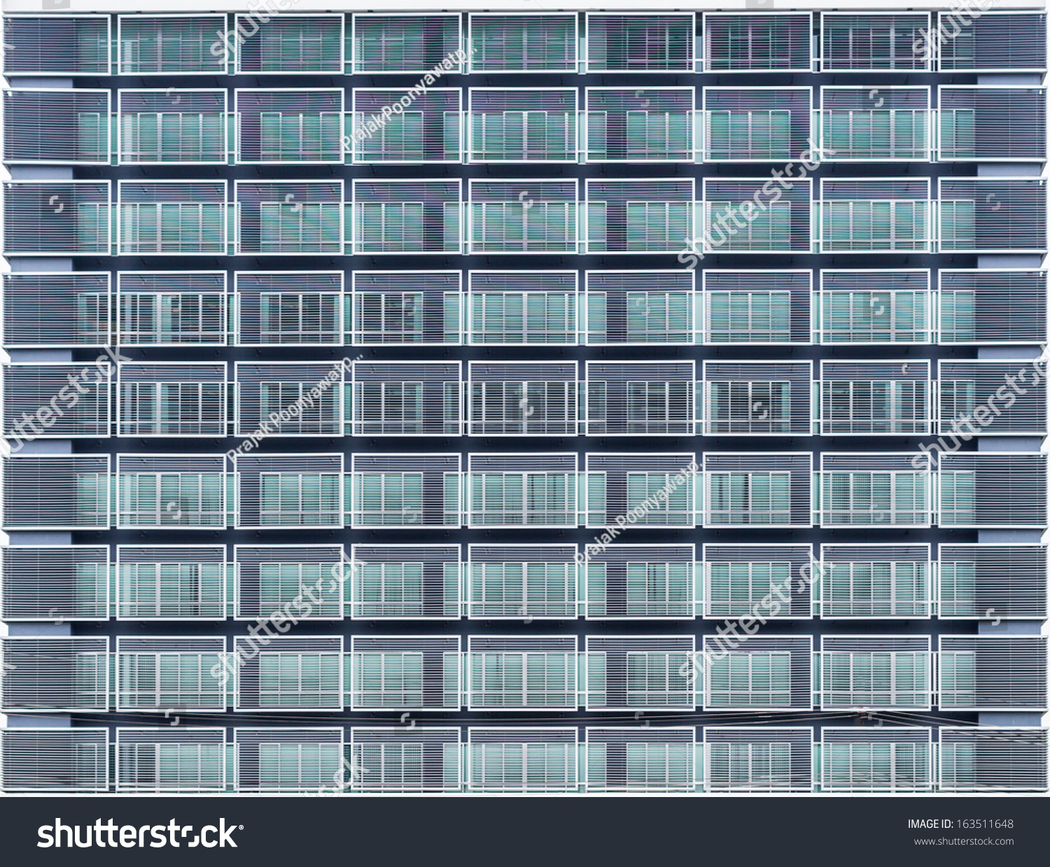 Seamless Texture Resembling Windows Of A High Rise Building Stock Photo ...