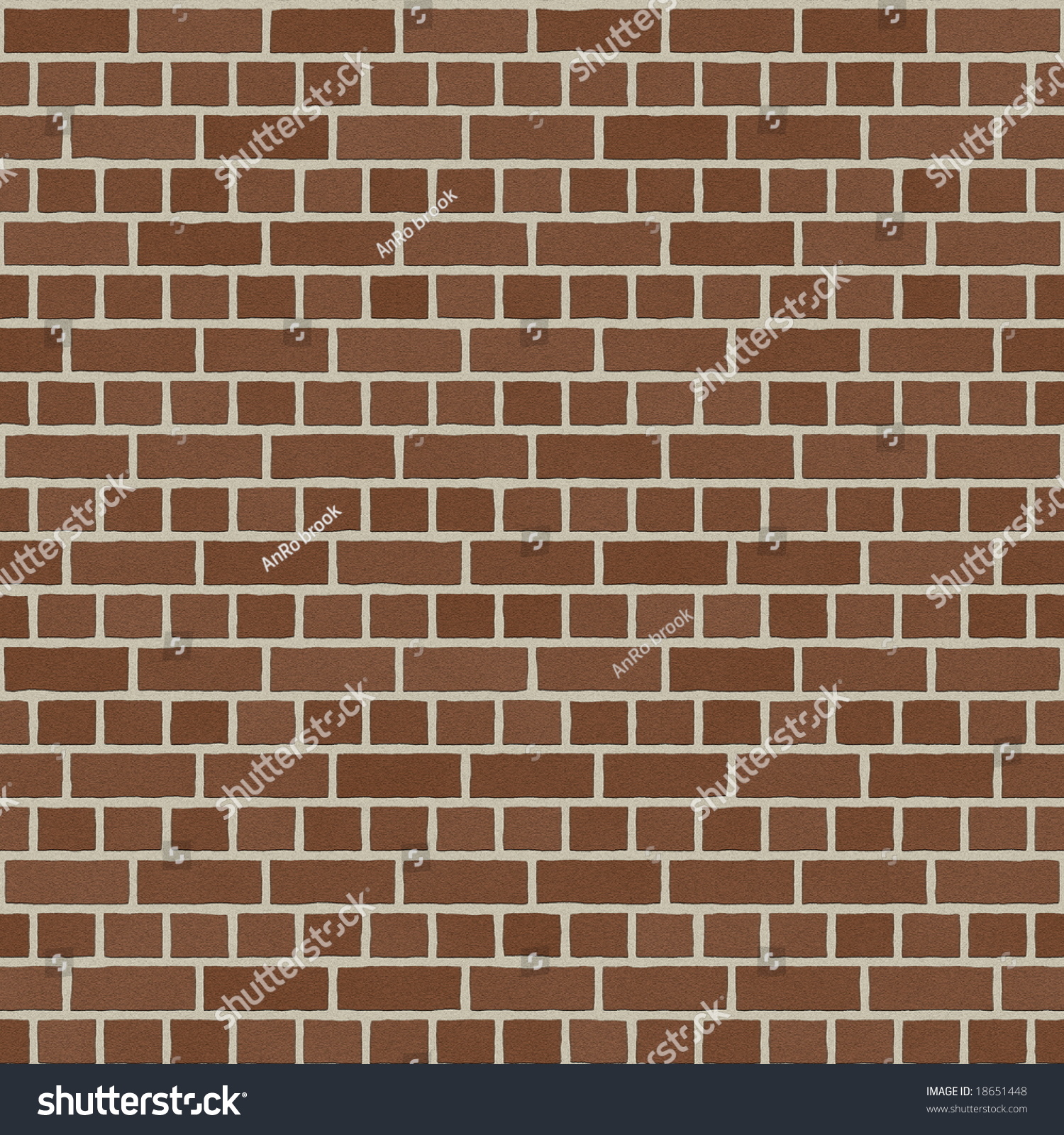 Seamlessly Repeat Pattern Tile, Brick Wall Background Stock Photo