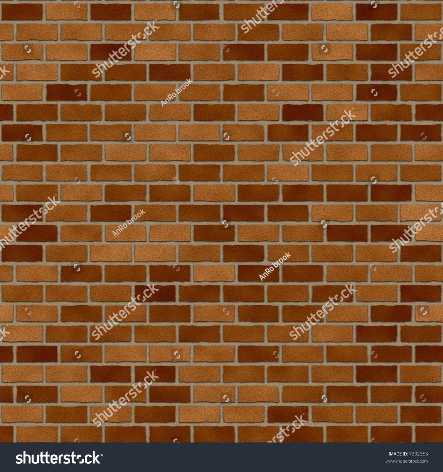 Seamlessly Repeat Pattern Tile, Brickwall Background Stock Photo 