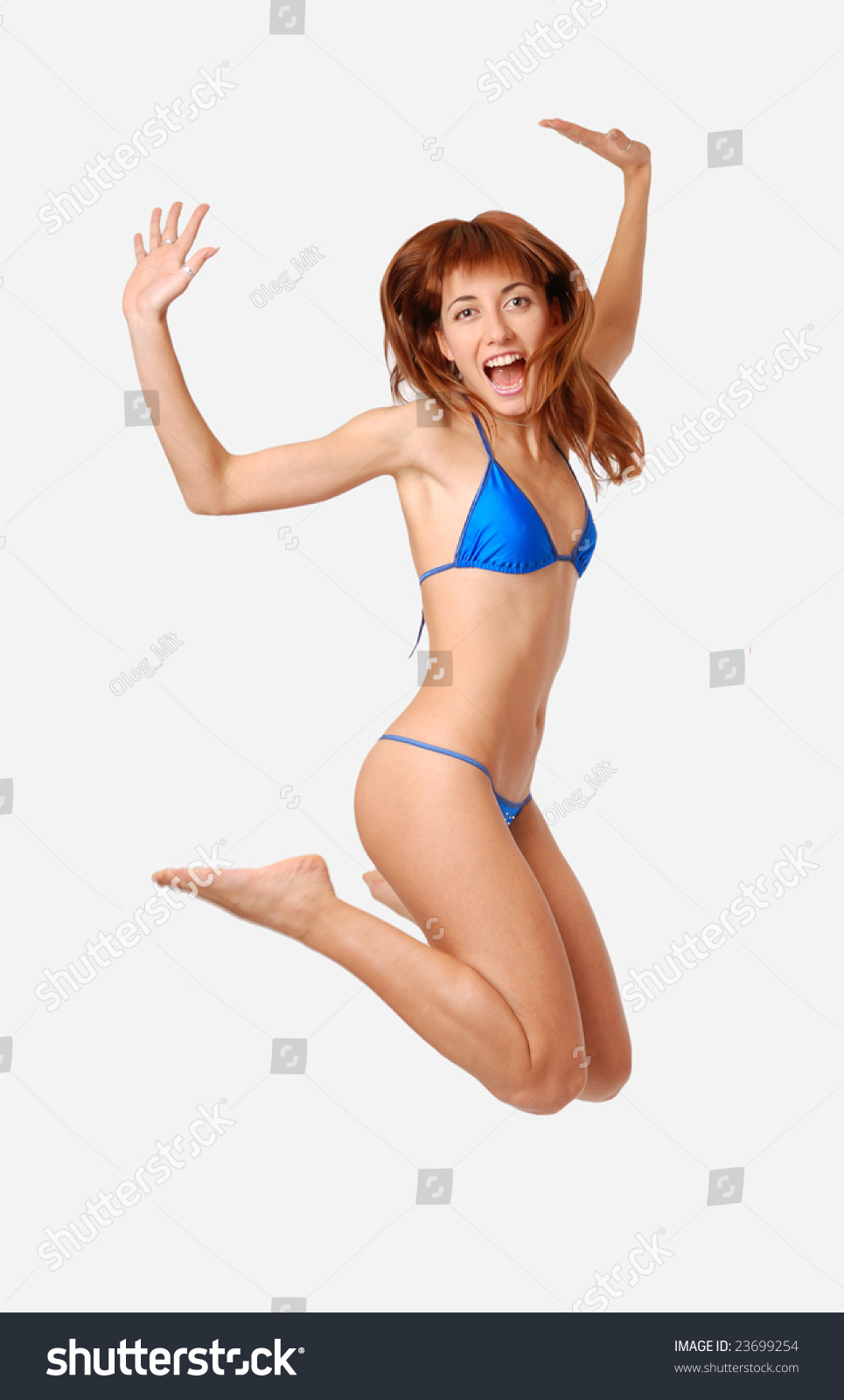 Jumping Nude Women 121