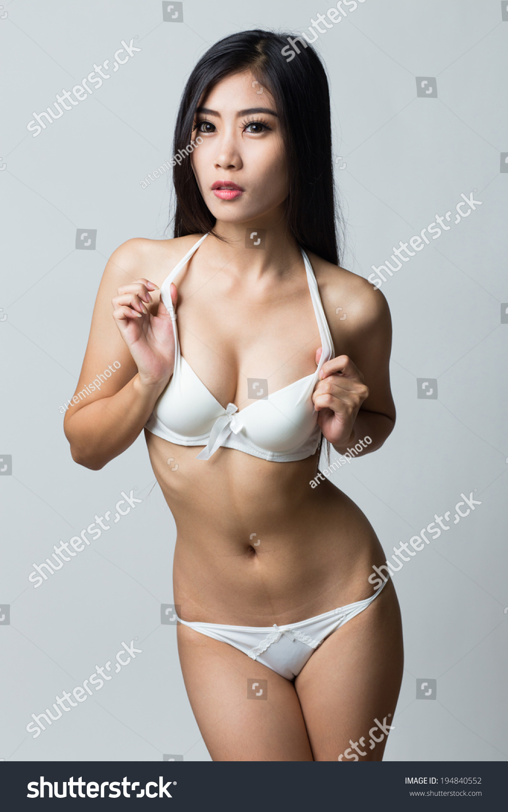 Sexy Asian Woman Lingerie Stock Photo Edit Now Shutterstock