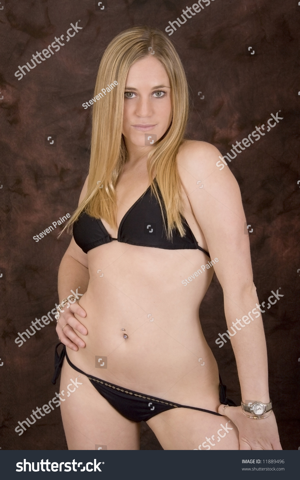 Sexy Blonde Model Bikini Stock Photo Edit Now