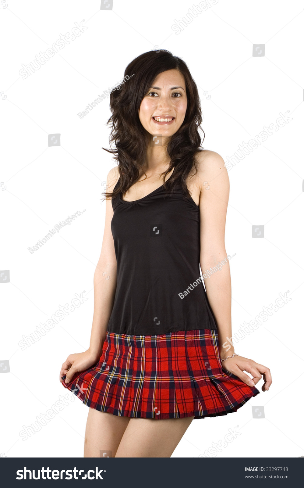 Mom swears Putting on skirt earth