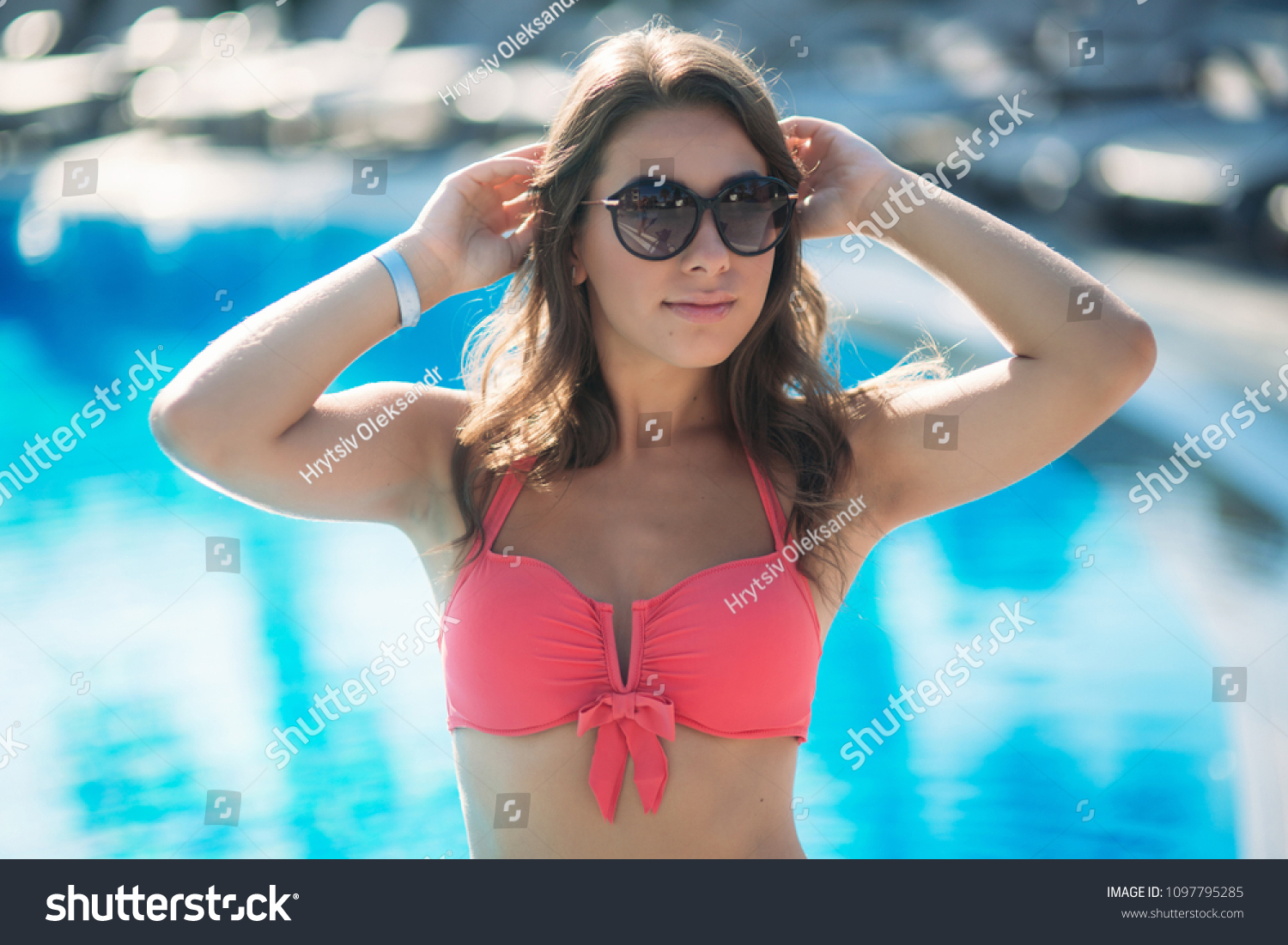 Sexy Woman Bikini Enjoying Summer Sun Shutterstock