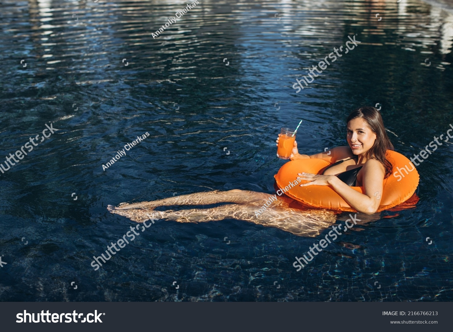 Sexy Woman Bikini Enjoying Summer Sun Stock Photo 2166766213 Shutterstock