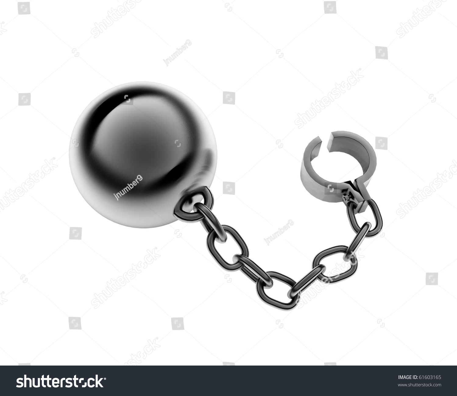 Shackles Isolated Stock Photo 61603165 : Shutterstock