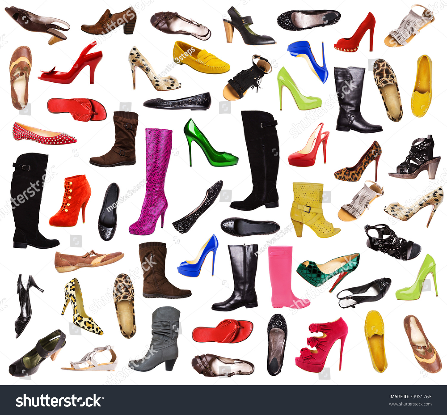 Shoes Background Stock Photo 79981768 - Shutterstock