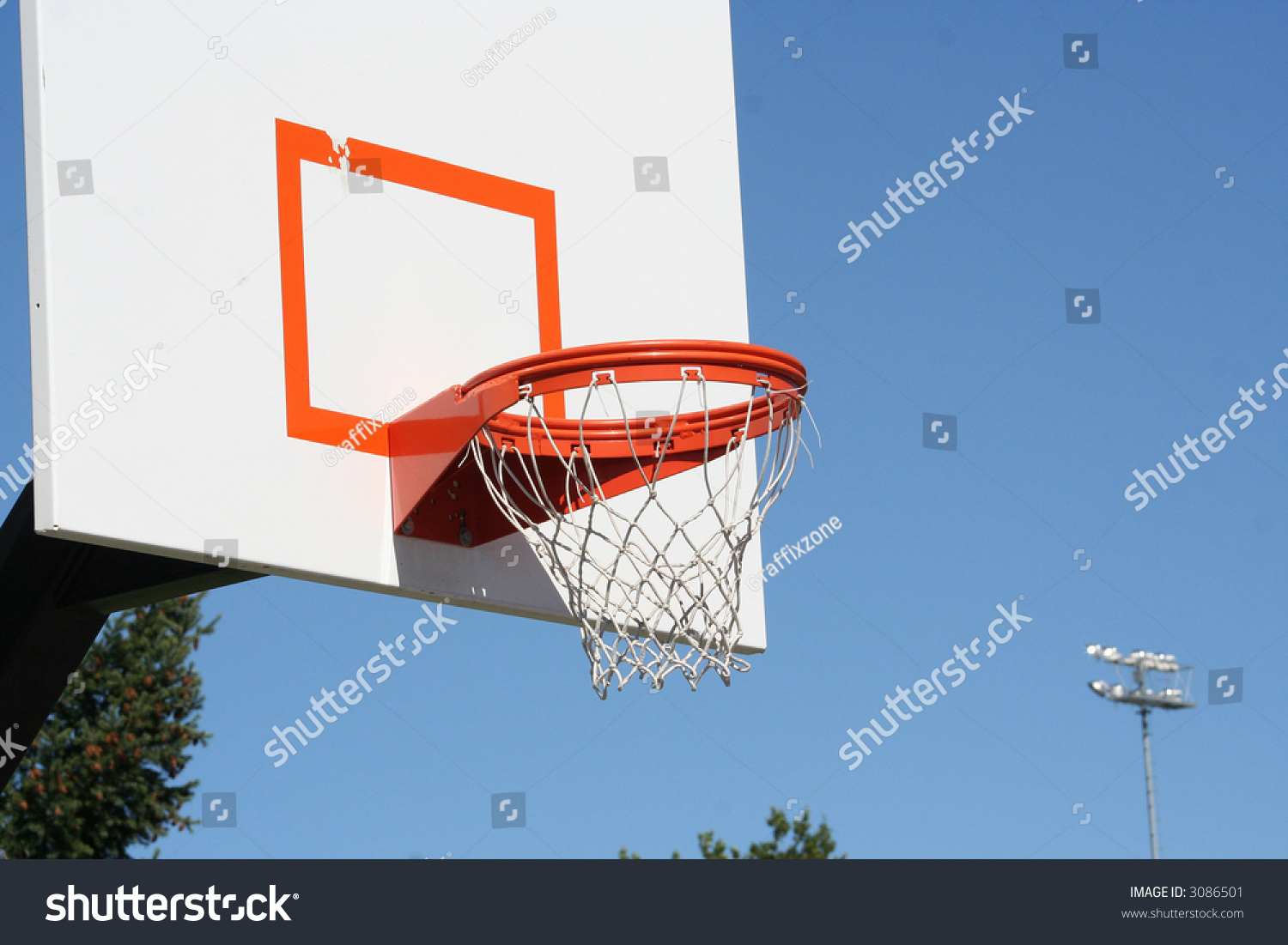 Basketball Hoop Side Stock Photo Image Of Hoop, Backboard   154161644