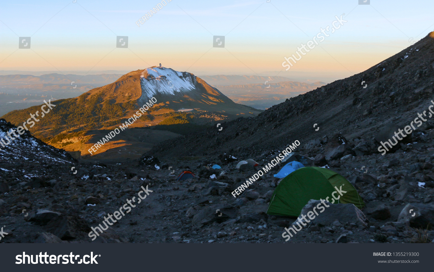 Sierra Negra Puebla Mexico Large Stock Photo Edit Now