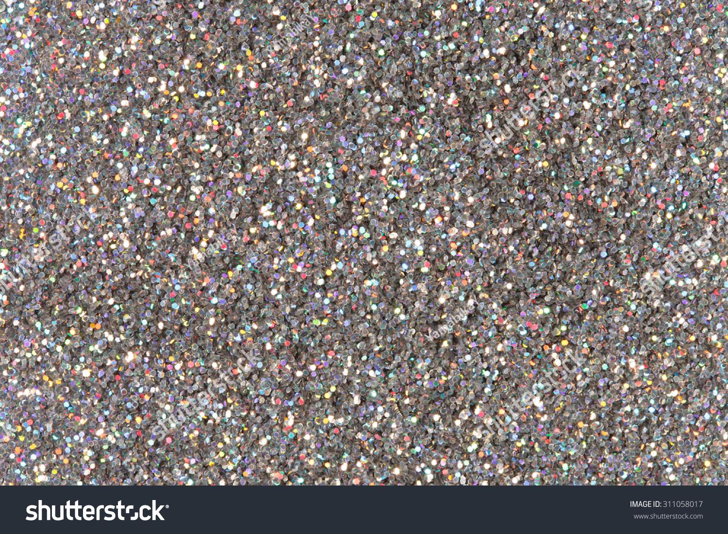 Silver Glitter Background. Stock Photo 311058017 : Shutterstock