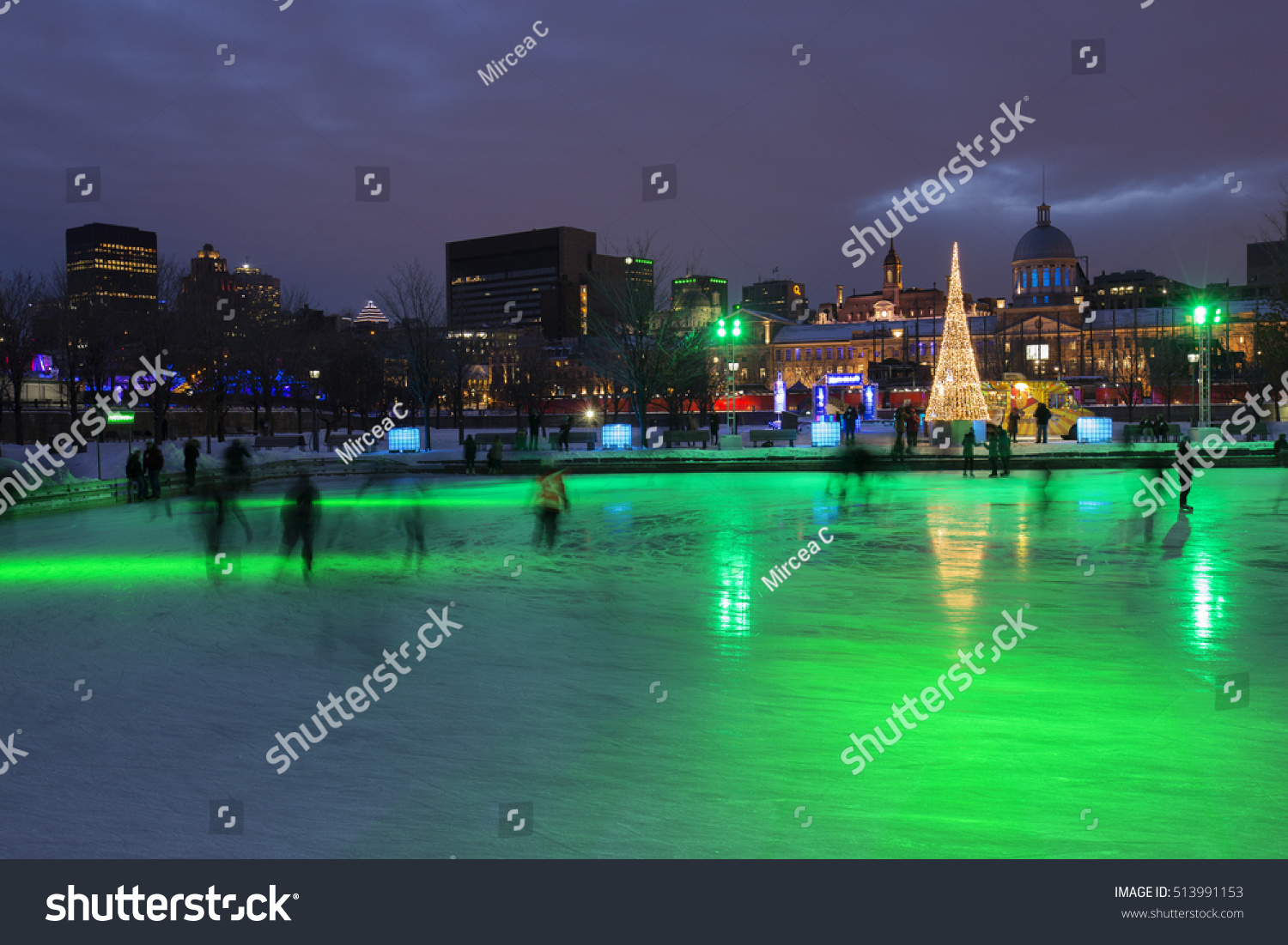 Skating in Montreal Marche Bonsecours Market at dusk View from the Old Port of Montreal Skating in Montreal Marche Bonsecours Market at dusk View from the Old Port of Montreal