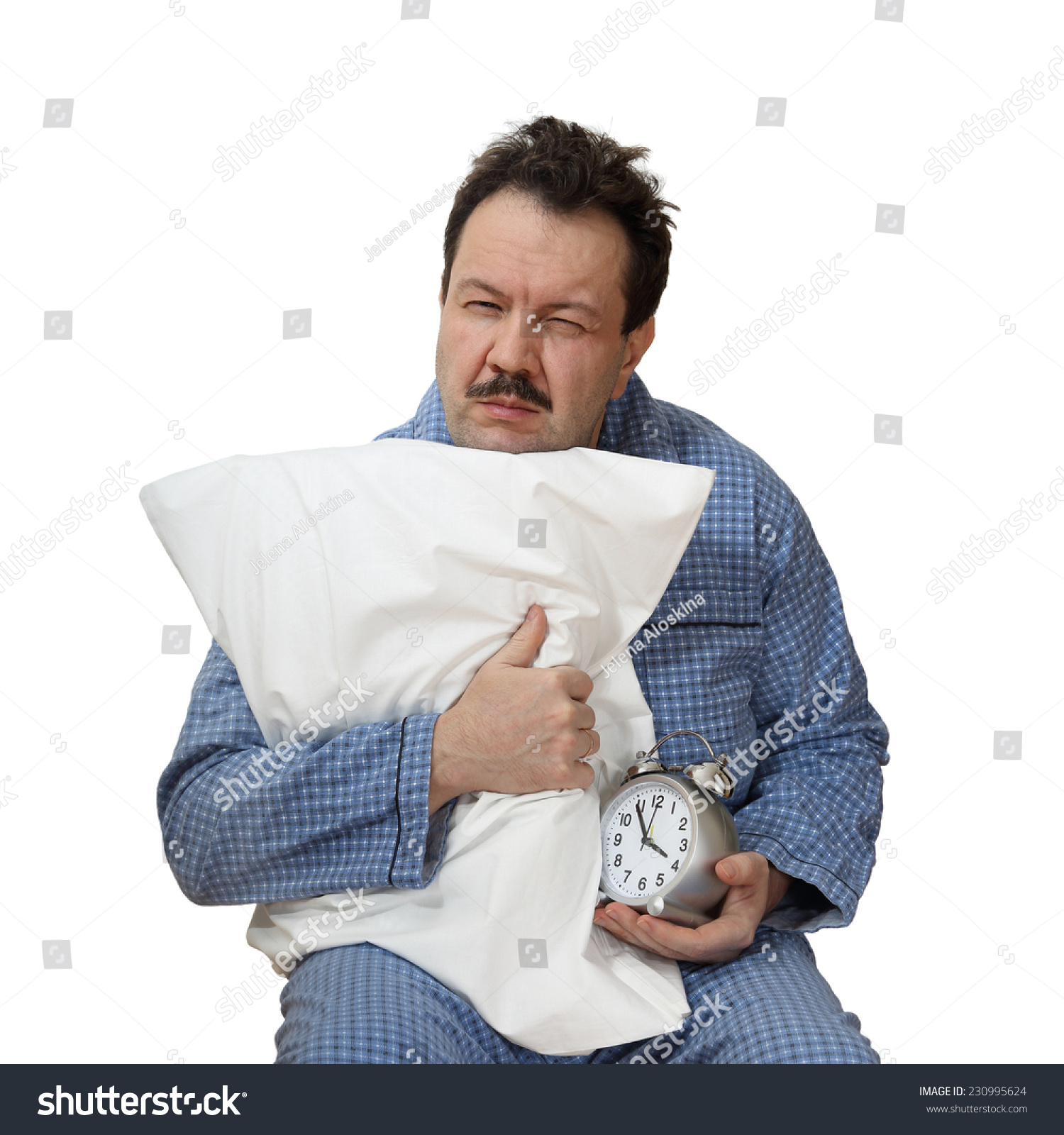 hugging pillow while sleeping