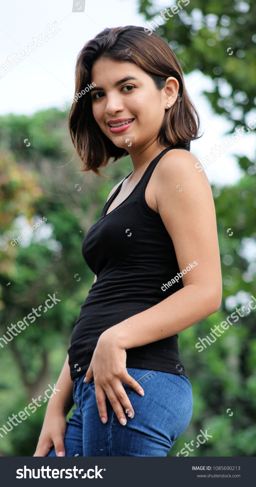 Slim Teenage Girl Stock Photo Shutterstock