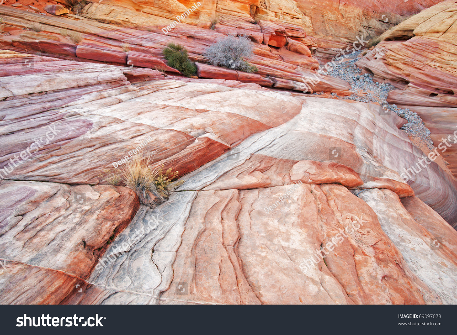 Slot canyon valley of fire