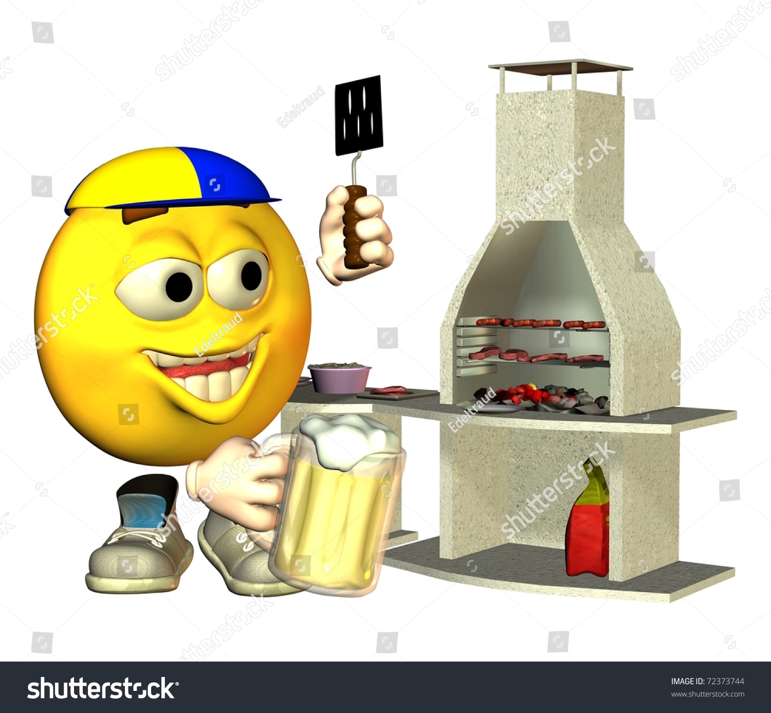 stock-photo-smiley-the-barbecue-master-7