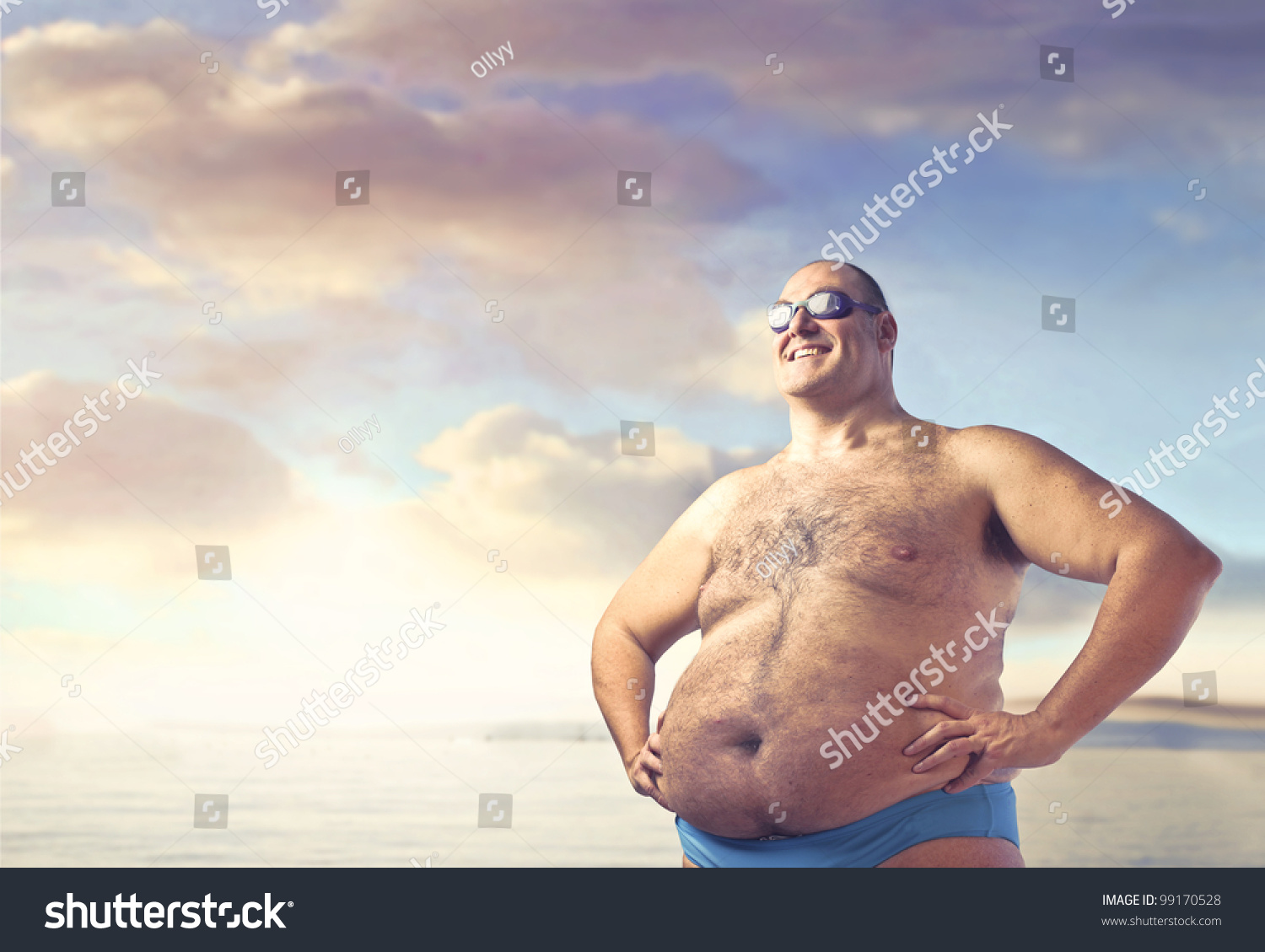 Fat Guy In Bathing Suit 12
