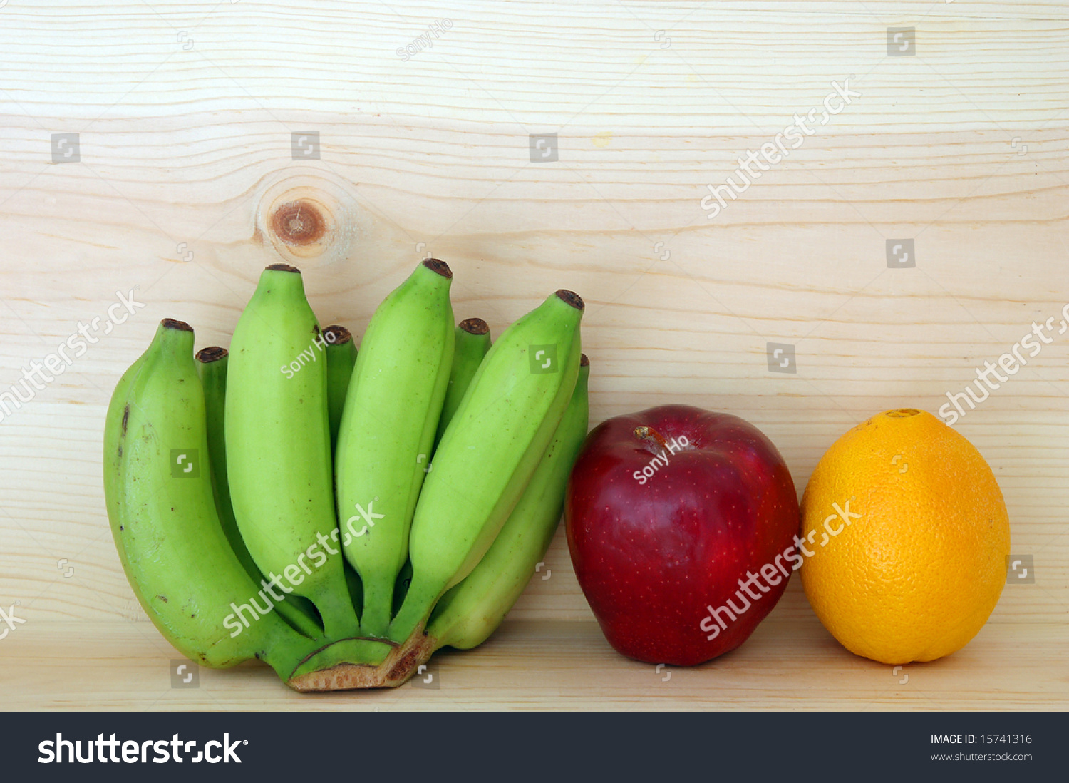 Some Banana Apple Orange Stock Photo 15741316 Shutterstock