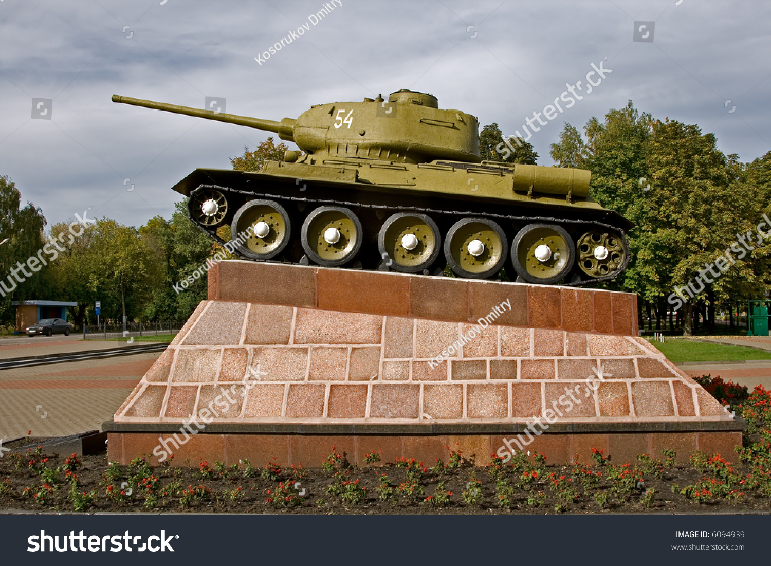 Soviet Tank T-34 Of The World War Two Stock Photo 6094939 : Shutterstock