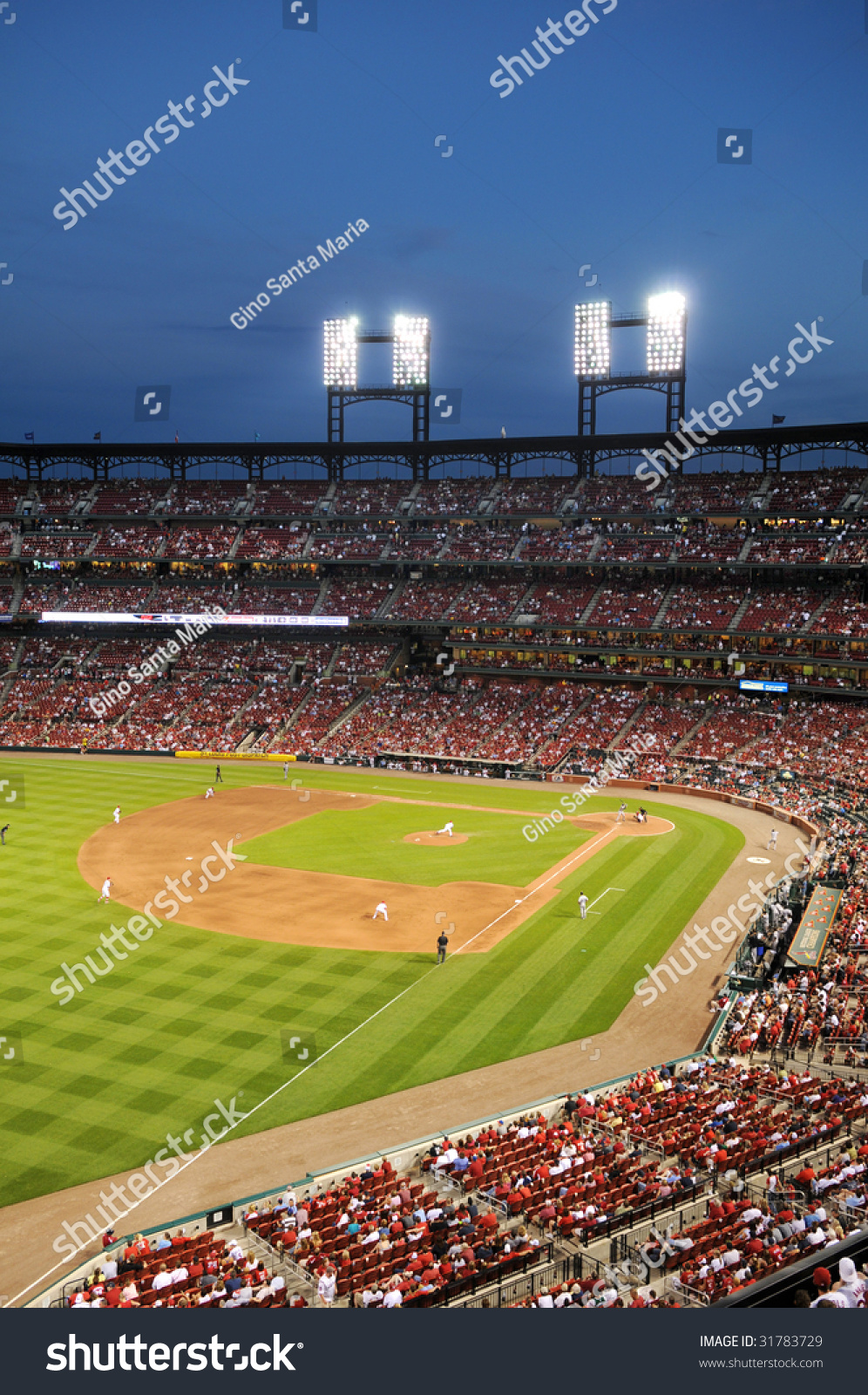St Louis - June 6: Busch Stadium Home Of The Saint Louis Cardinals And Site Of The 2009 All Star ...