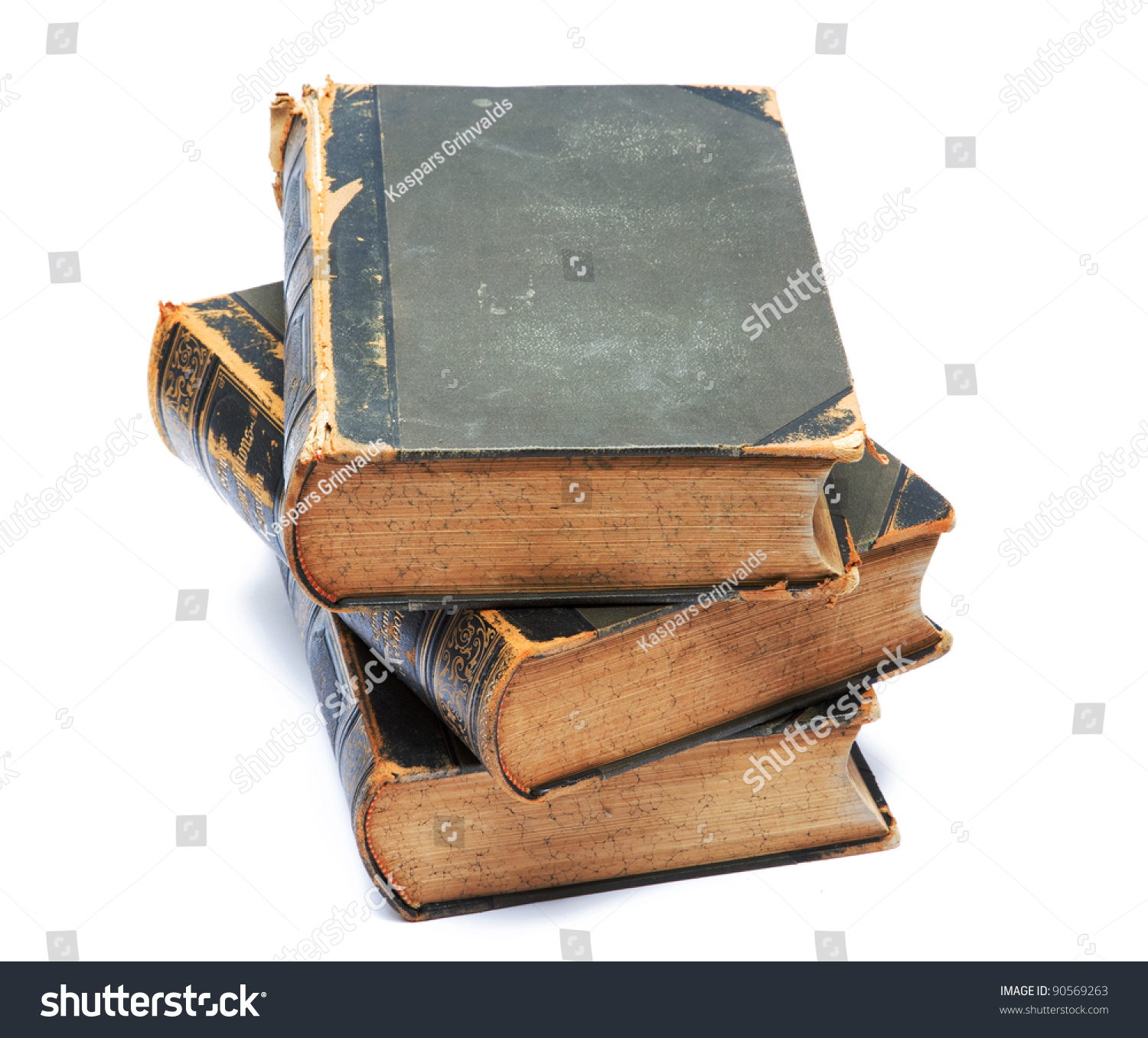 Stack Of Books Stock Image Image Of Antique Century 30901439