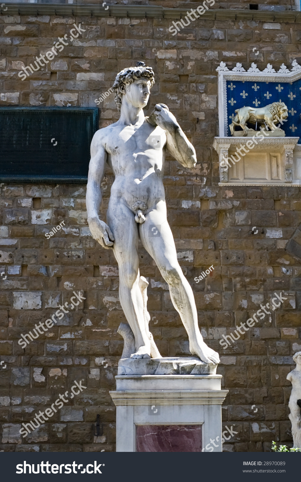 Statue Of David In Florence Italy Stock Photo Shutterstock