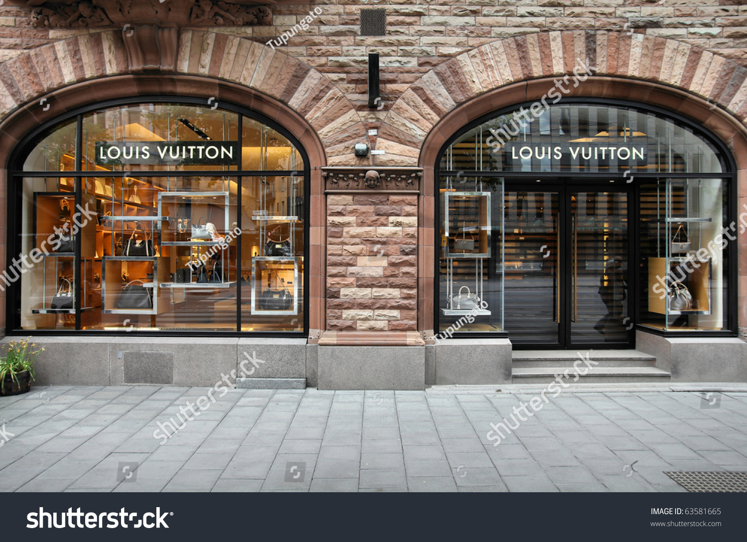 Stockholm - May 31: Louis Vuitton Store On May 31, 2010 In Stockholm. Forbes Says That Louis ...