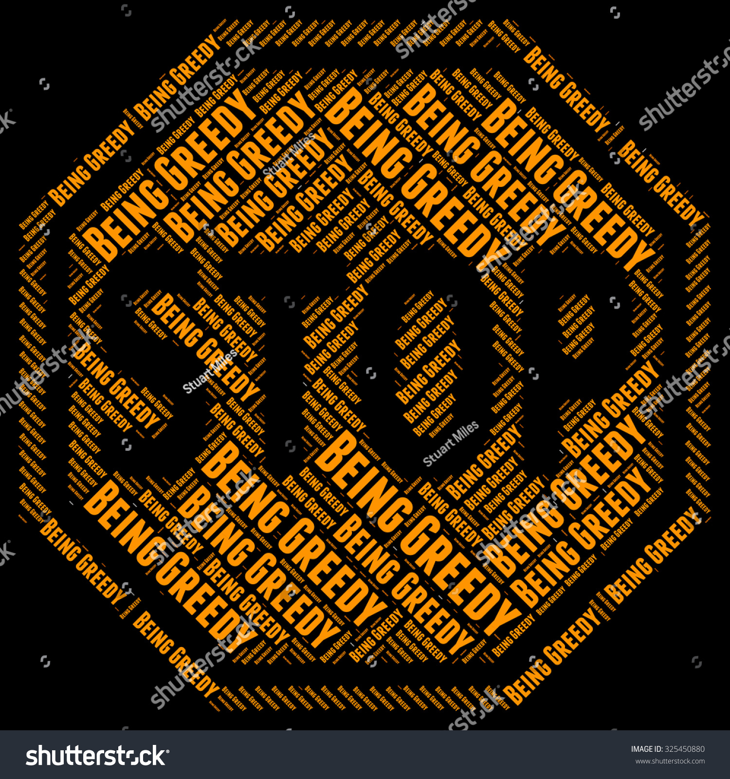 stop-being-greedy-meaning-self-indulgent-stock-illustration-325450880